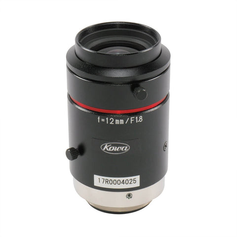 Kowa / LM12JC10M - 2/3" 10MP 12mm F1.8 C-Mount Lens / Torchlight Vision