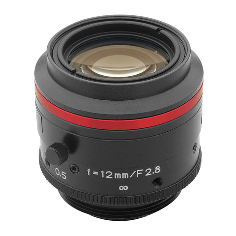 Kowa / LM12JC5MC - 2/3" 5MP 12mm F2.8 Compact C-Mount Lens / Torchlight Vision