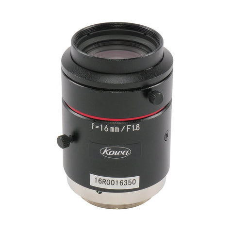 Kowa / LM16JC10M - 2/3" 10MP 16mm F1.8 C-Mount Lens / Torchlight Vision