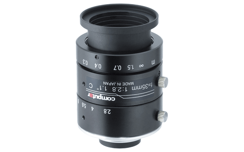 Computar / V3518FIC-MPYIR - 1.1" 12MP 35mm F1.8 IR C-Mount Lens / Torchlight Vision