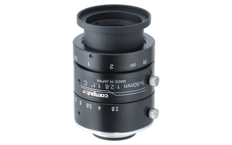 Computar / VG5020KC-MPYIR-V31 - 1.1" 12MP 50mm F2.0 IR P-Iris C-Mount Lens / Torchlight Vision