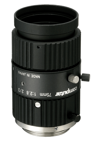 Computar / M7528-MP - 2/3" 1.5MP 75mm F2.8 C-Mount Lens / Torchlight Vision
