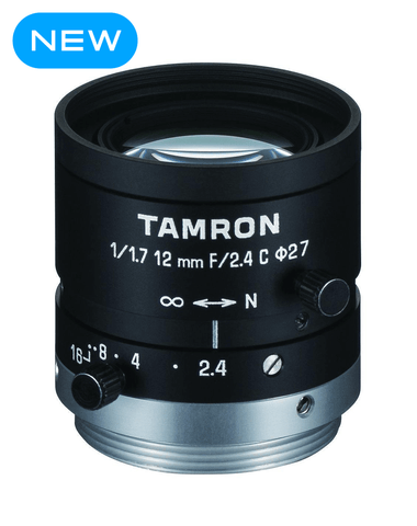 Tamron / M117FM12 - 1/1.7" 6MP 12mm F2.4 C-Mount Lens / Torchlight Vision