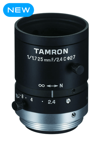 Tamron / M117FM25 - 1/1.7" 6MP 25mm F2.4 C-Mount Lens / Torchlight Vision