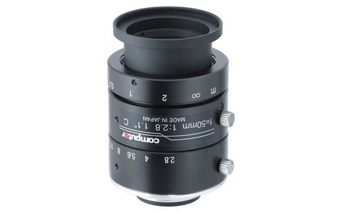 Computar / V5028-MPY - 1.1" 12MP 50mm F2.8 C-Mount Lens / Torchlight Vision