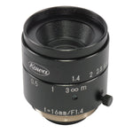 LM16JC - 2/3" 16mm F1.4 C-Mount Lens